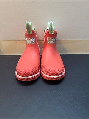 XTRATUF Sport Women's Coral Slip-On Rain Boots
